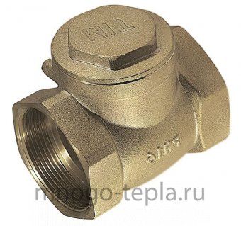 Обратный клапан лепестковый 1 1/2" ГГ TiM JH-1014C - №1