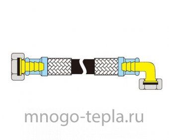 Гибкая подводка угловая TiM 3/4 г/г 250 см - №1