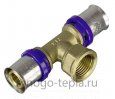 Пресс - тройник муфта 20 х 1/2" ВР х 20 TIM F-T2002F - №3