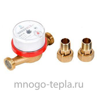 Счетчик воды Декаст ВСКМ-15 (110мм, с КМЧ и обрат. клапан.) - №1