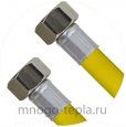 Шланг для газа с PVC покрытием TiM г/г 1/2 100см - №2