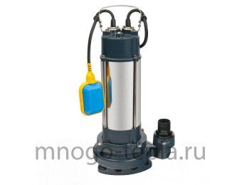 Насос дренажный фекальный UNIPUMP FEKAPUMP V450F, 450 Вт, размер фракций до 25 мм, напор до 8.5 м, с поплавком - №1