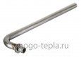 Трубка Г-образная 16/250 из нержавеющей стали TIM H-L1602-25 для подключения радиатора радиатора - №2