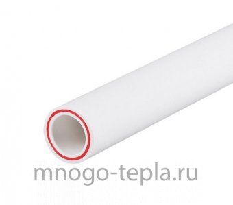 Труба полипропиленовая 90 мм PPR PN20, SDR 7.4 (90x12.3), DN65, армированная стекловолокном - №1