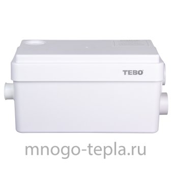 Канализационный насос для душа и раковины TEBO W 250, до 5 метров, до 80 л/мин, без измельчителя - №1