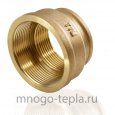 Муфта латунная 2 х 3/4 вр/вр (Ду 50 х 20), переходная - №2